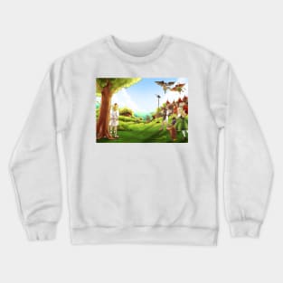 The Day The Legend Began Crewneck Sweatshirt